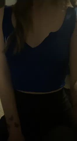 Would you still cum on my boobs even tho they are small? - free porn video