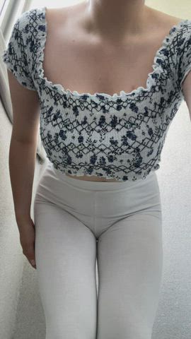 this top is perfect for braless days, right? :) - free porn video
