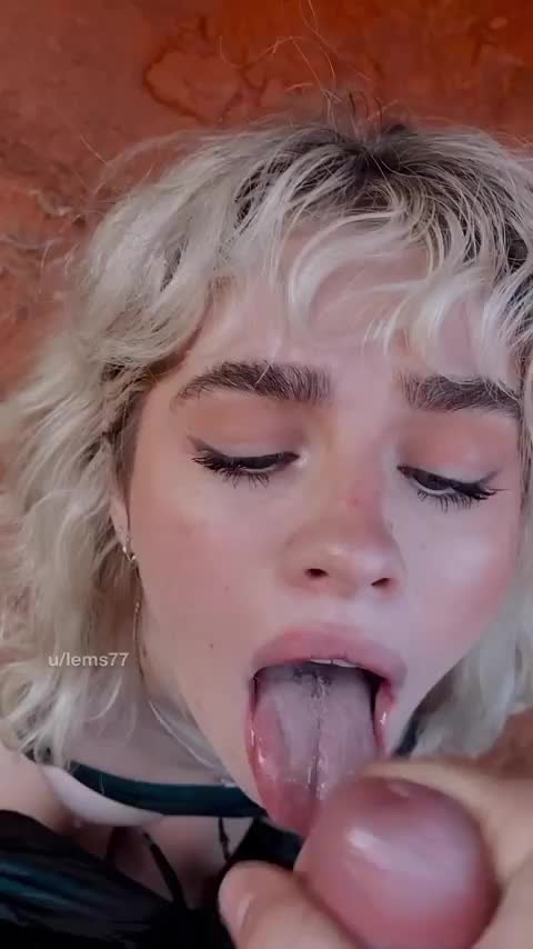 i love feeling his warm load on my face - free porn video