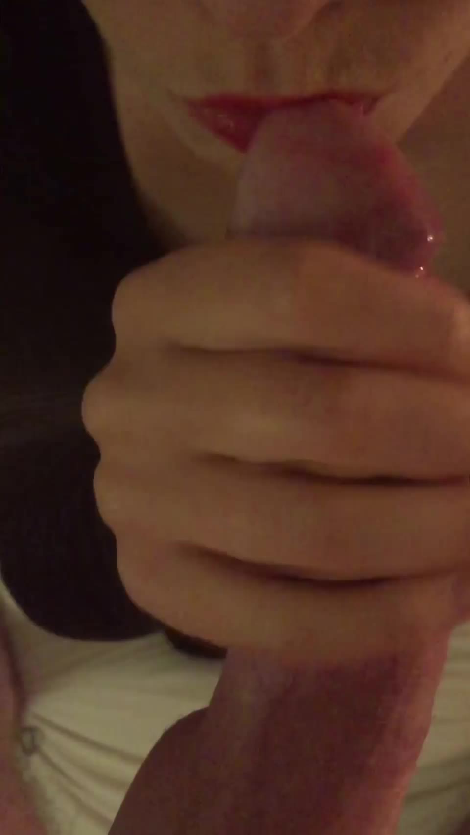 They say being blindfolded heightens your other senses... well this tasted amazing! - free porn video