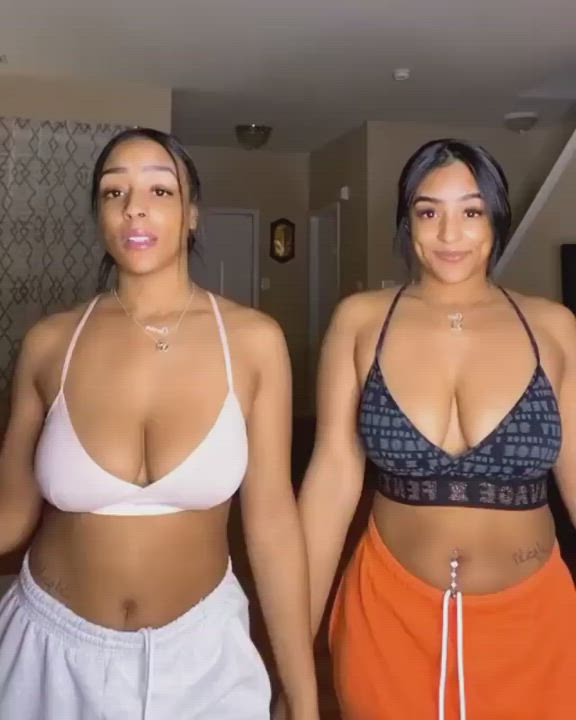 Anyone know who are these twins ? - free porn video