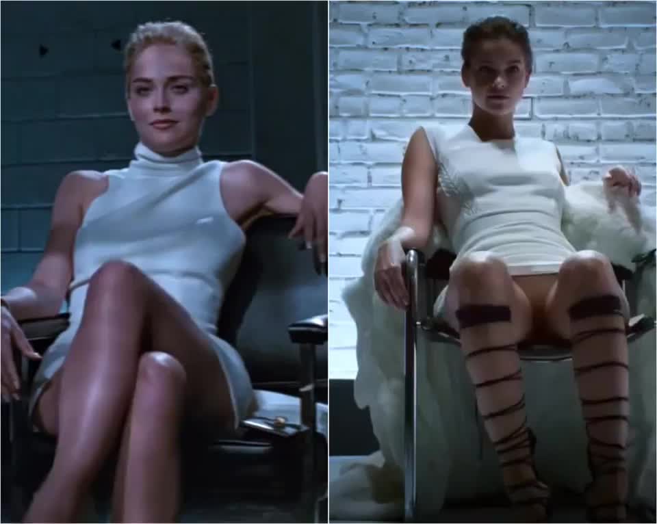Sharon Stone vs Barbara Palvin - free porn video