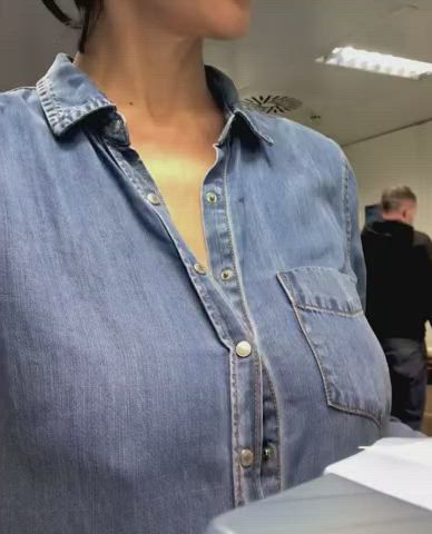 flashing in the office - free porn video