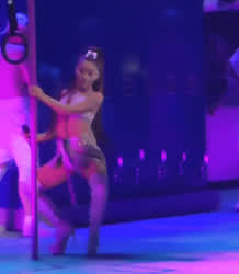 Ariana Grande pole dancing for you - free porn video