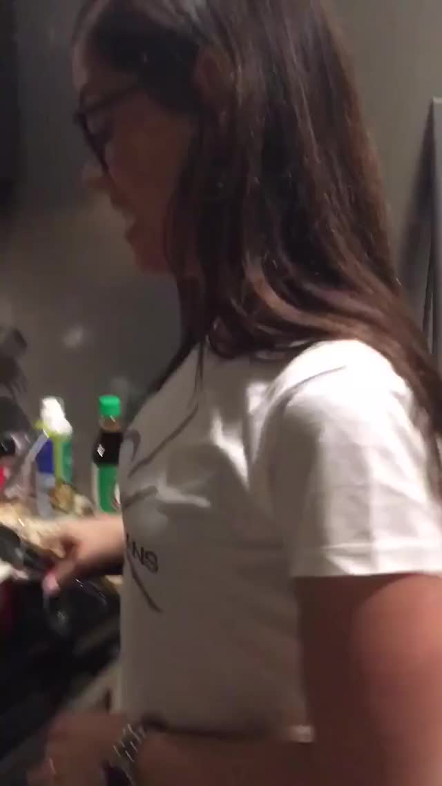 Little Caprice Gets Down In The Kitchen - free porn video