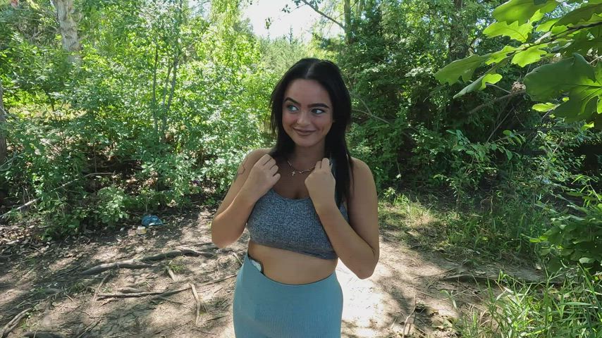 i’ll give u a flash😏 - free porn video