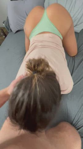 Spank me while I suck😈😊 - free porn video