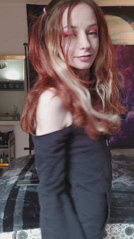 My cute pale butt almost disappeared in the sunlight haha - free porn video