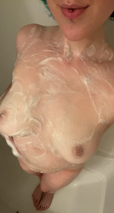 Soapy tittys and no birth control, what more could you ask for? - free porn video