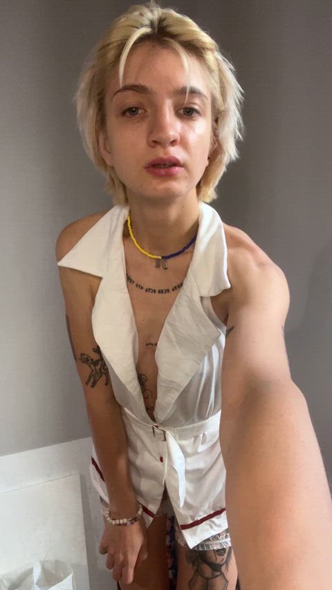 just showing off my tiny tits - free porn video