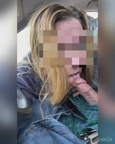 My husband lets me suck his bestfriend off as long as I send him clips while he’s away - free porn video