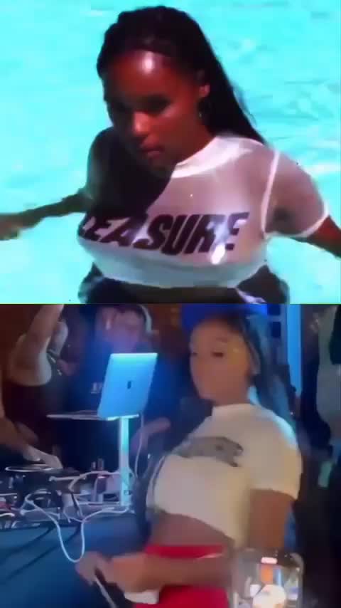 Janelle Monae and her perfect tits - free porn video
