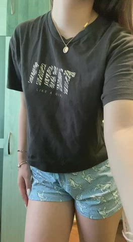 Proud of my small sized cherries - free porn video
