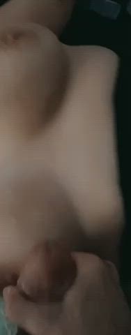 Cum On My Tits Daddy🫣 - free porn video