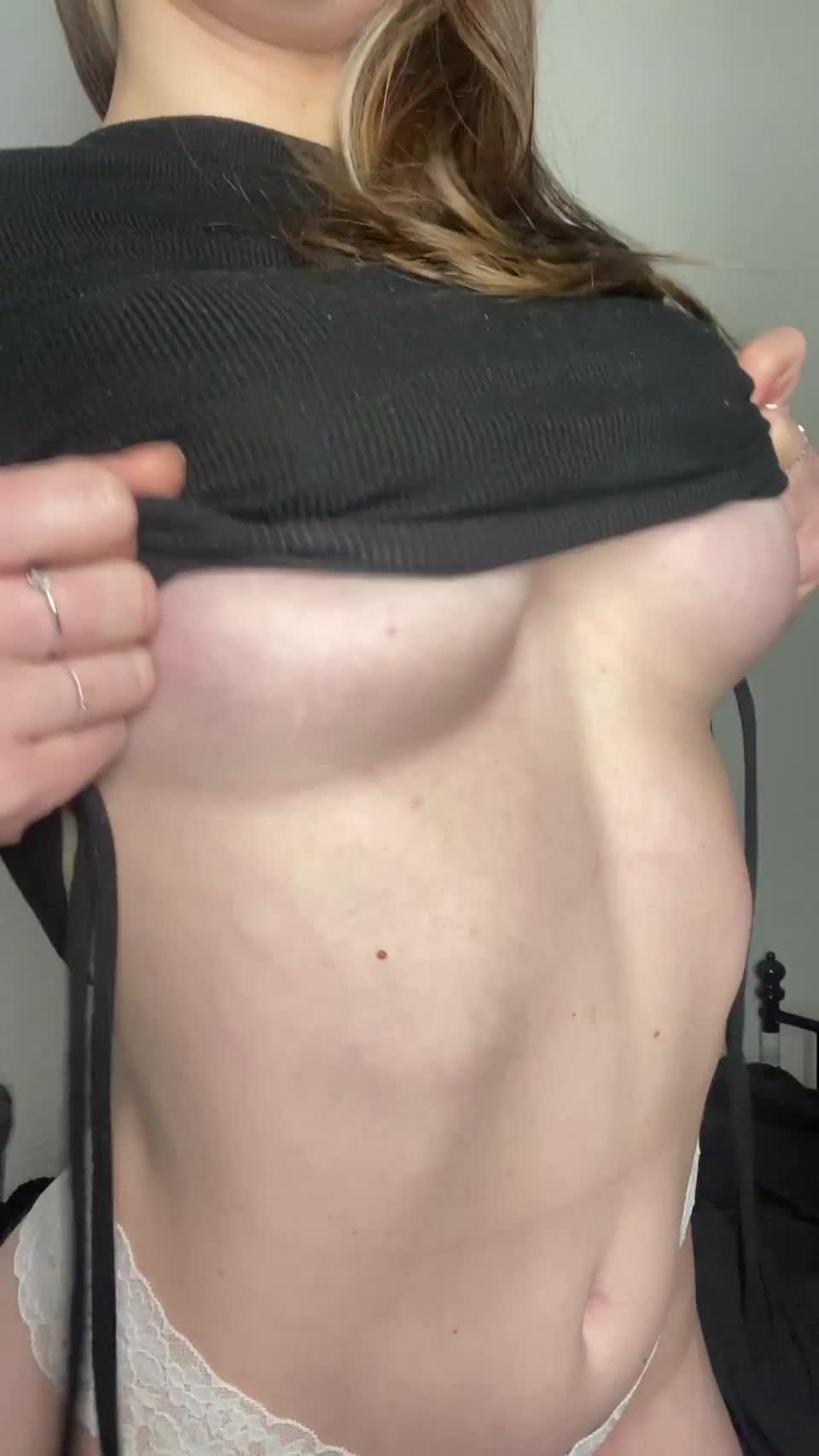 you walk in my room and see me doing this.. you first word is.. - free porn video