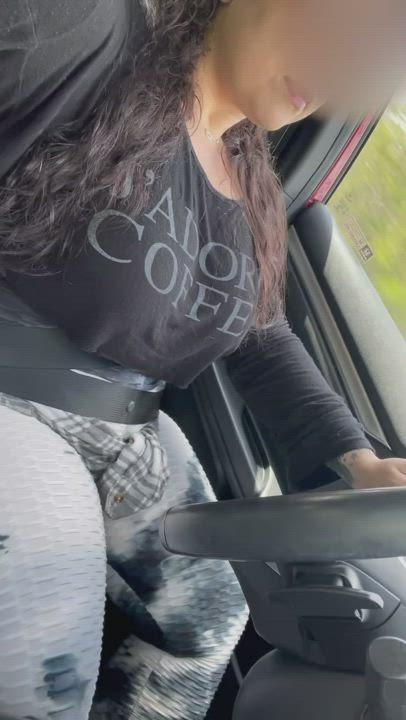 If I get pulled over, would I get away with it? 😈 - free porn video