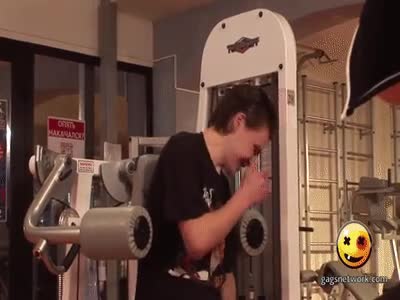 Russian Babe At The Gym - free porn video