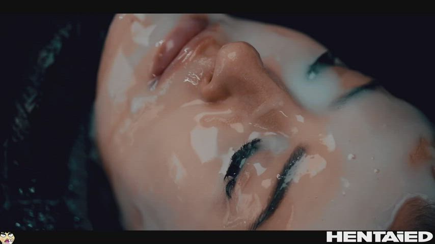 Face filled with cum - free porn video