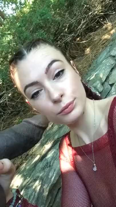 Let me suck your dick in public goon bud - free porn video