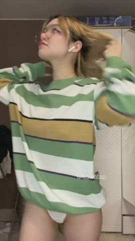 How do you like my little titties - free porn video