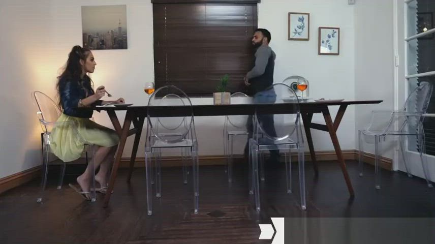 Their deal is...he can take her anytime and anywhere he wants. - free porn video