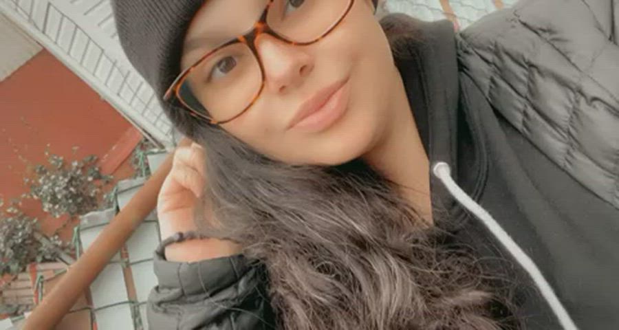 My morning walk was a little chilly - free porn video