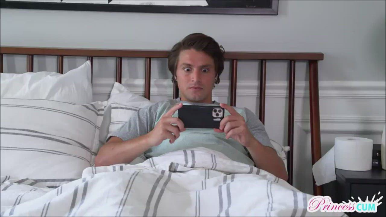 Blake Blossom - My Stepsis caught me when I was watching porn, and now she wants me to cum inside her - free porn video
