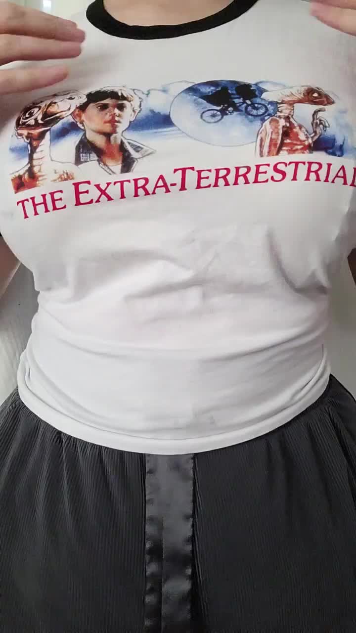 I can't think of a caption but here's my tits. - free porn video