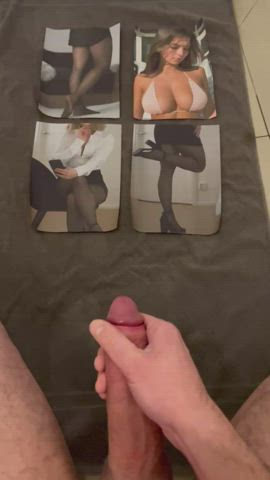 Cumshot on Nylons 💦💦💦 - free porn video