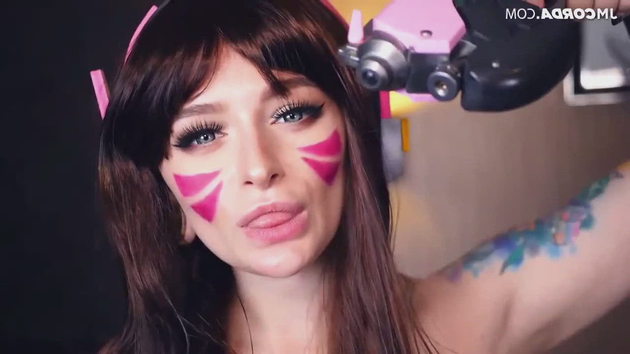 Dva Hot anal night (leah moew)[Overwatch] - free porn video