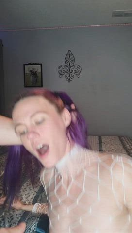 Mouth open & tongue out like the good girl I am! 😜☺️ - free porn video