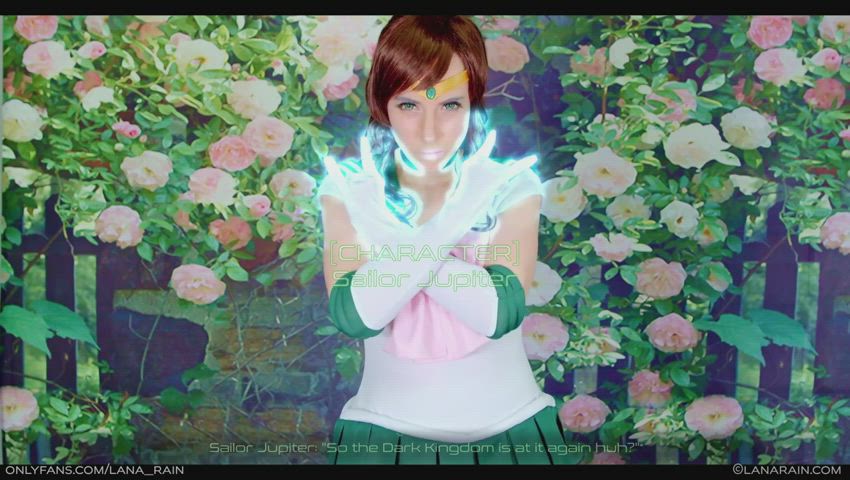 Makoto Kino Sailor Jupiter Cosplay (Lana Rain) [SailorMoon] - free porn video