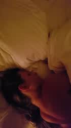 I've always wanted to be covered in cum while I slept. It finally came true😍🤤 [f][m] - free porn video