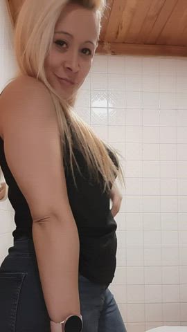 Probably the biggest boobs you’ll see today... are they too big or still okay? - free porn video