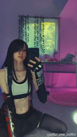 Tifa Lockhart (little_emo_kitten) [Final Fantasy] - free porn video