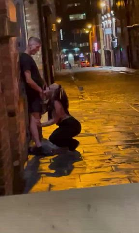 Couple Caught Giving Blowjob In Public - free porn video