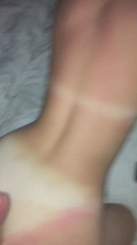 He loves to cover my ass in cum - free porn video