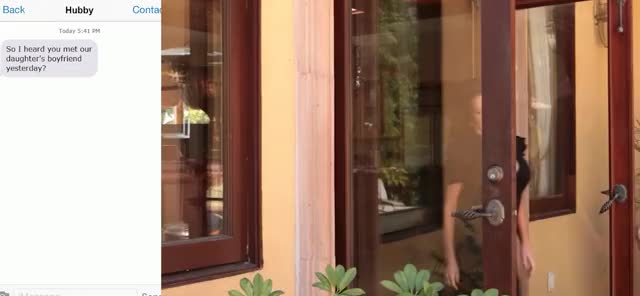 Veronica is delighted to get to know her daughter's boyfriend - free porn video
