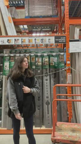 *looks up at security camera* hopefully someone caught it 🙈 [gif] - free porn video
