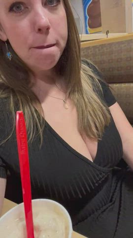 I love an ice cream date! [gif] - free porn video