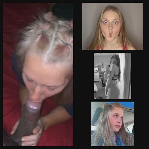 Cute cheating college snowbunny’s first BBC - free porn video