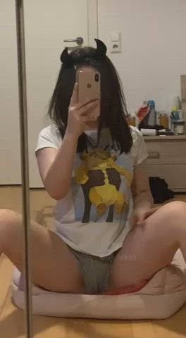 Just turned 18, you could pin me down and use me now, right? 🥺 - free porn video