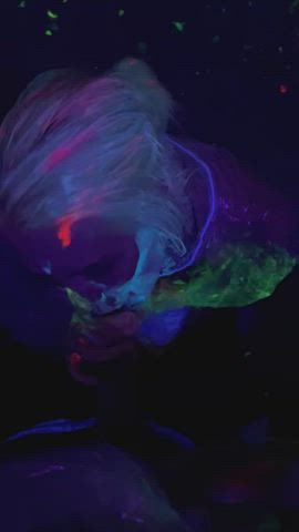 Then he painted my face with his cum :P - free porn video