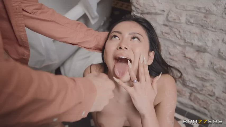 Asian Cumshot Facial Porn GIF by xxxmonster - free porn video