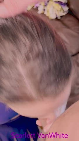 Taking a huge facial from this married guy in my cheerleading uniform! - free porn video