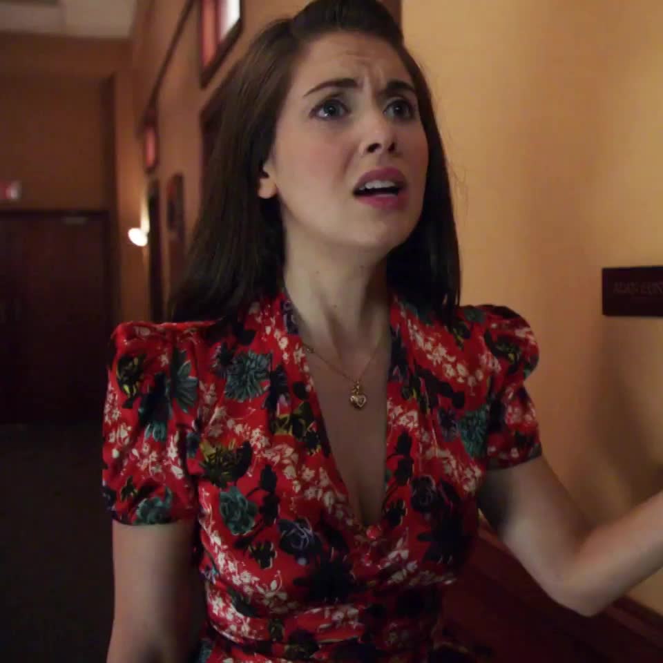 Alison Brie - Annie's Boobs (slow-mo) - free porn video