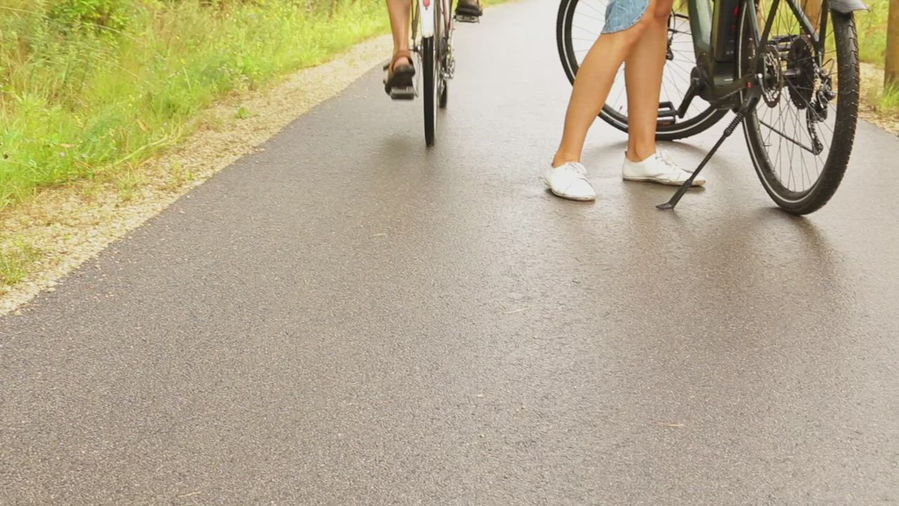 With My Bike At The Highway - free porn video