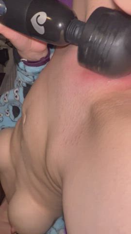 Doc Johnson’s 10” girth making me bulge - free porn video