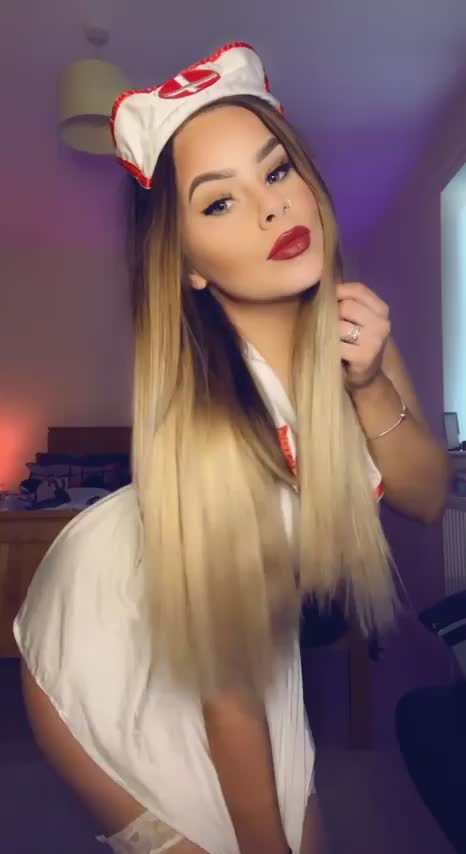 I'd love to be your naughty nurse - free porn video