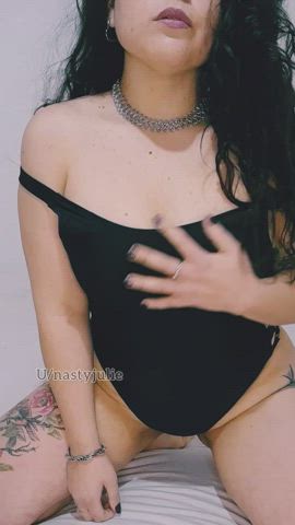 I want your hard dick between my tits today! I want to be your favorite slut! 😈 - free porn video